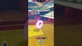 PRO MOBILE PLAYER TROLLS IN VOLLEYBALL LEGENDS ROBLOX #haikyuu#roblox #vollyball