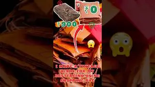 I Made Vintage Dairy Using *Shopping Bag* in just ₹0 🤫🤫😱😱😱#blackfriday #shorts #vintagejournal