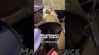 Does maintenance on your drums make a difference? #shorts #short #maintenance #drums #tuning #fix