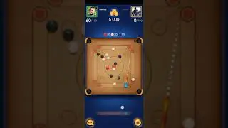 Hamza ajaz VS Anoop 🤼 /Carrom Pool / Trick And Trips Game play/ Gaming Hamza Ajaz