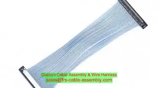 Индивидуальный кабельный жгут IPEX 20454-040T-01 EDP Кабель 32Awg Настройка Коаксиальный кабель Экра