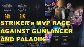 Lost Ark - Striker 54% Cruel Fighter Kungelanium Raid