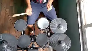 Bateria eletrônica Aroma TDX15s 