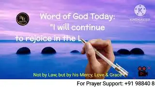 #Daily Bible Verse (English), #10/01/2026, #Habakkuk 3:18(NCB), #Break The Rules Ministries