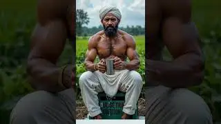 Farmer troubled by the heat, builds a wooden house but still the heat does not subside#farmer