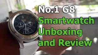 No. 1 G8 Smartwatch Unboxing and Review