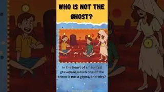 which one is not a ghost 👻? 🤔 #riddlechallenge #riddleaddict #logicpuzzles #riddleoftheday #enigma