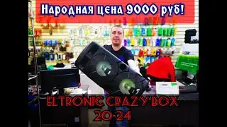 ДО 10000 рублей Модная и доступная активная колонка ELTRONIC 20-24 CRAZY BOX