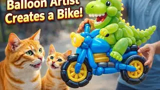 From Motorcycle Dream to Balloon Music 🎈 | Dinosaur Mobile Song, Bicycle Accident & Clay Pot Funfull