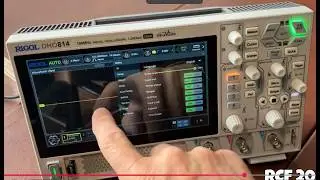 Rigol DHO800 DHO900 DHO814 DHO802 Oscilloscope Tutorial Change Language to another language English