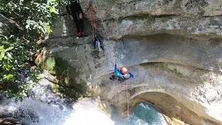 Siagne de la Pare, canyoning sauvage dans les Alpes Maritimes