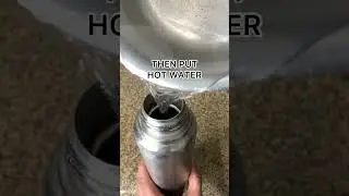 HOW TO REMOVE SMELL FROM STEEL BOTTLES #ashortaday #cooking #recipes #food #kitchenhacks #amazonfind