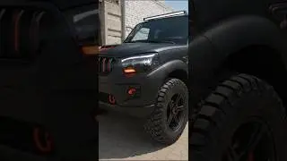 #mahindra scorpio s11 classic #car modification 🖤❤️&zwj;🔥💞🚨