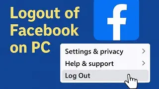 How to Logout of Facebook on Laptop Browser