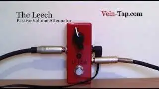 The Leech Passive Volume Attenuator Guitar Pedal