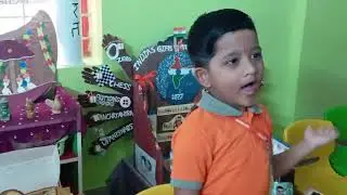 Divith&rsquo;s School Project Day &ndash; Fun Highlights | KalaaVarthe Media #babydivith #divith #balaji