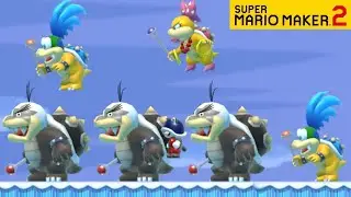 SUPER MARIO MAKER 2 - KOOPALINGS BOSS RUSH & AUTO LEVEL STAGES [Nintendo Switch]