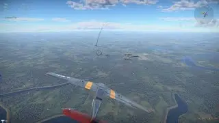 Allied P-51s protecting B-17's Based on the movie Red Tails