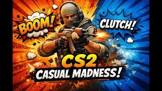 CS2 Casual Deathmatch Highlights | Fast Gameplay, Clutches & Funny Moment
