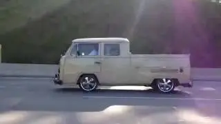 Kombi Cabine Dupla VW Fuchs 17 EMPI T2 Bay Window Double Cab
