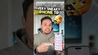 The Ultimate SNEAKY iPhone Tip 🤫😱 #iphonetips #iphone ⚡️ How to Hide your Hidden Photos Album