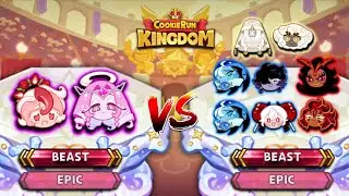 eternal sugar cookie & her sidekick vs other beasts & their sidekicks