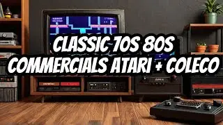 Commercials Atari and ColecoVision from the 70s / 80s