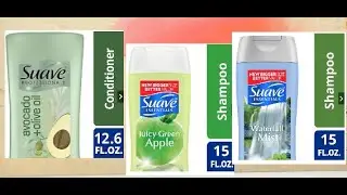 Unboxing Suave shampoo and conditioner from Shopee