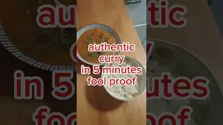 authentic curry in 5 minutes #foolproof #butterchicken #curry #curryrecipe