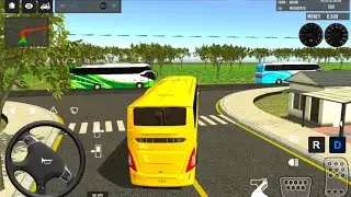 Indonesia Coach Bus Driving | Euro Bus Simulator 2025 Android Gameplay #1