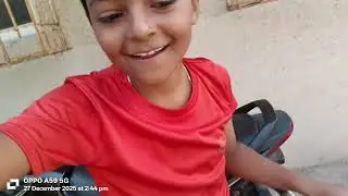 Cycling with my friends.                      My second vlog