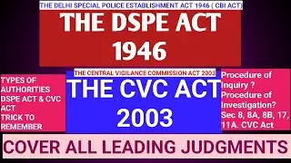 CBI & CVC Power Struggle: Procedures, Judgments & Investigation Laws (2026 Updated)