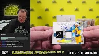 2025 Panini Immaculate Football Hobby Box Random Card Group Break #7 - Steve