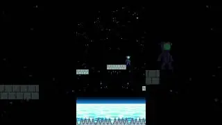 Space Level Gameplay | Puzzle Platformer #gameplayshorts #puzzlegameplay #platformergames