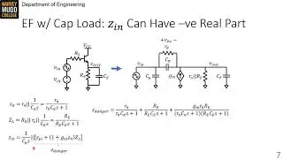 Emitter Follower Amplifier Dynamics | Intro to Analog Design | Harvey Mudd College | Video 19.2