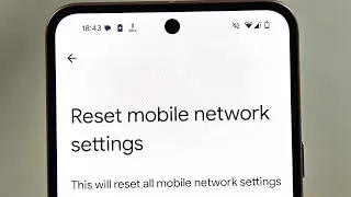 How To Reset Network Settings on Google Pixel 8