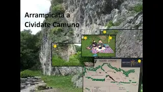 Giornata stupenda alla falesia di Cividate Camuno
