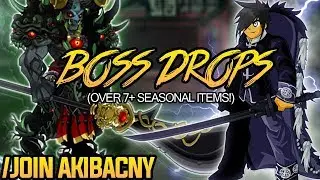 AQW - /JOIN AKIBACNY (ALL Yaomo & Ultra Yaomo BOSS Drops) (SEASONAL) + ITEM Showcase!
