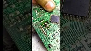 smd ic desoldering // Repairing smd pcb board // LG ac // #acpcb#pcb#pcbrepair#repairing
