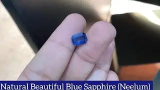 This Blue Sapphire (Neelum) Will Steal Your Heart | Natural Gemstone Beauty