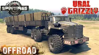 SpinTires Ural Grizzly Truck Off-road Test