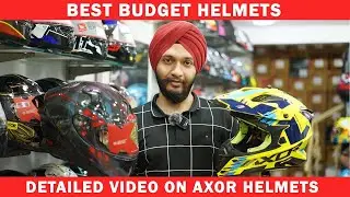 BEST BUDGET HELMET ||EVERYTHING ABOUT AXOR HELMETS || AXOR HELMETS RANCHI ||