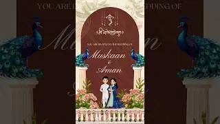 Latest wedding invitation video | Royal wedding invitation | Ecards | Digital wedding cards.