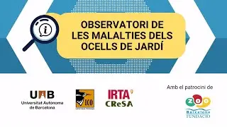 Garden Bird Disease Observatory in Catalonia, NE Spain (Promotional video)