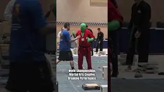 World Championships Martial Arts Creative Breaking Performance #karate #mma #taekwondo #usbawba