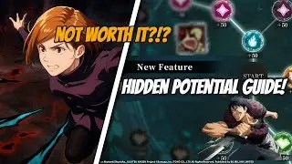 WHO TO USE YOUR HIDDEN POTENTIAL NODES ON!!!! *TIER LIST GUIDE* - JJK Phantom Parade