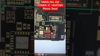 Samsung Power IC Heat ,Phone Dead 100% solution #smartphone #mobile #samsung #samsungleak
