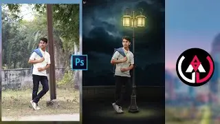 How to edit like UCREATIONZ |  Night effect in photoshop!
