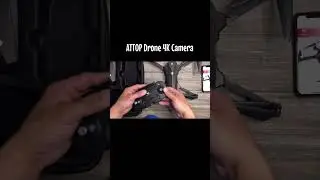 ✈️ATTOP Drone with Camera 4K | How to use this Drone