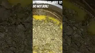 Easy cannabutter recipe